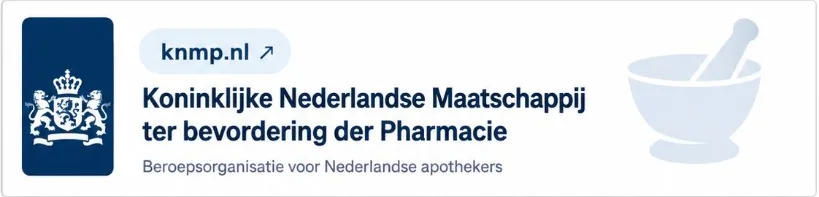 Koninklijke Nederlandse Maatschappij ter bevordering der Pharmacie