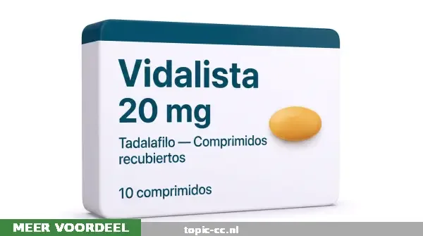 Vidalista (tadalafil): gebruik, dosering en kopen